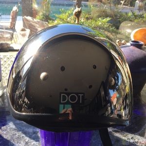 Harley Davidson Black Chrome Helmet